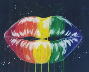 Lips rainbow